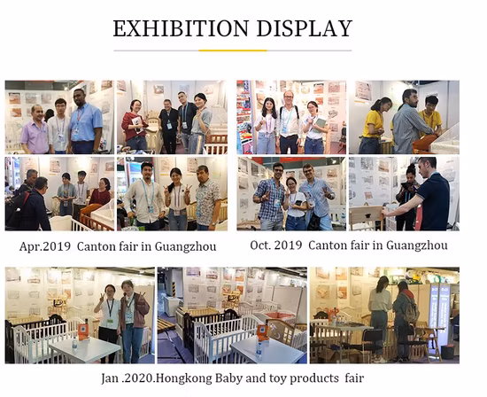 Cama de bebé vendedora caliente de la casa del árbol de madera blanca del diseño especial