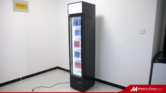Refrigerador pequeño para barra de bebidas, refrigeradores personalizados, puerta de vidrio, refrigerador para bebidas, gabinete de almacenamiento para vino/cerveza
